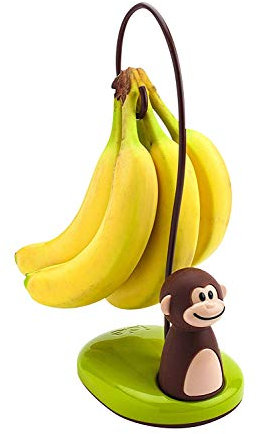 Joie Bananenständer Affe, Kunststoff, Mehrfarbig, 14,6 x 11,4 x 29,2 cm