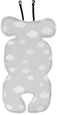 Agibaby Stroller Liner Cool Seat Cover | Pad| Insert for Universal Car Seat & Stroller - (Toddler Cloud 3D Mesh Handmade)