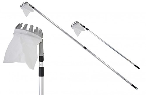Gravidus Obstpflücker mit Teleskopstange – Verstellbar 136-240 cm, Erntehelfer effizient für Äpfel & Birnen
