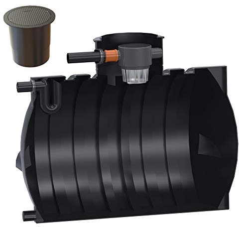 Zisterne Regenwassertank Ozeanis 4000-6000 L (4000 L Garten PKW-befahrbar)