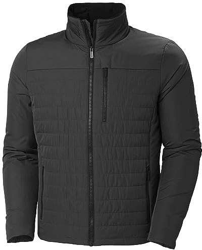 Helly Hansen Men's Crew Insulator Jacket 2.0, Black, XL