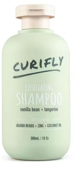 curifly Exfoliating Shampoo, Scalp Exfoliating, Anti-Dandruff, Shampoo for Deep Cleansing and Hydrating, Gentle and Natural for Dry Scalp, Lice Treatment