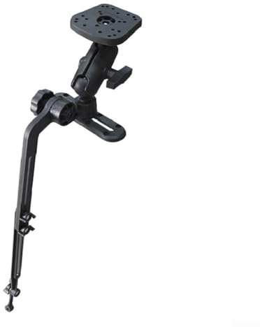 Zoegneer Verstellbare Fischfinder-Halterung für Speedboat Sonar Fischfinder Halterung für Kajak Zubehör für Lowrance Sensor (B)