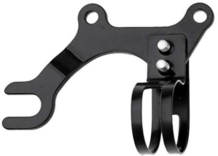 Wdfnexalai Mountain Bike Freno A Disco Bicicletta Staffa Adattatore Interruttore 160 160-31 mm, Nero, Ruota Anteriore