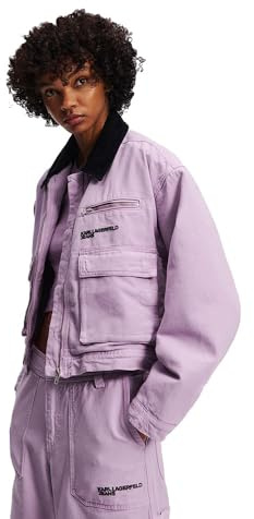 Karl Lagerfeld Jeans Donna Workwear Jacket Lavendula S