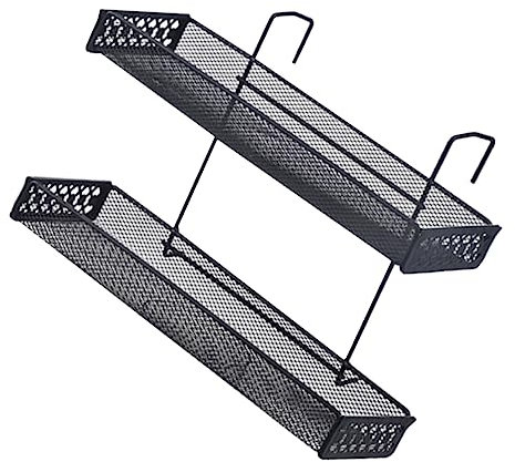 Milisten Metal Flowerpot Rack Balcony Planter Holder Multi-layer Storage Rack Flower Pot Stand