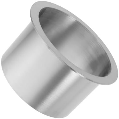 GLEAVI 4 Pièces Couvercle de poubelle en acier inoxydable Recyclage Bin encastré bacs petit mince couvercle de seau à ordures couvercle de poubelle de table acier inoxydable 304