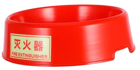 SHINEOFI Luminous Base for Fire Extinguisher Plastic Holder Organizer Fits Garage and Home Safety Support Stand