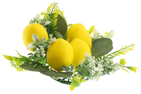 IMIKEYA Ghirlanda Fiori Artificiali Candela Forma Decorazione Per Primaverile Stagionale Per Feste Matrimonio