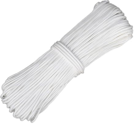 2mm Blind Cord, 50 Meters White Picture Hanging Cord, Durable Venetian Blind String For Diy Projects, Crafting And Window Blinds Replacement, Suitable For Home Replacement
