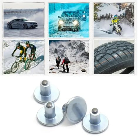 GSCLZ 50 pz Auto Anti-Skid Pneumatici Invernali Borchie Vite in Metallo Duro Neve Punte di Fuoristrada Chiodi for Camion Moto