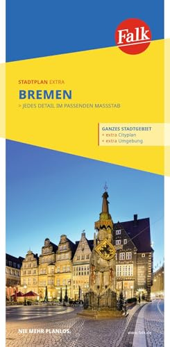 Falk Stadtplan Extra Bremen 1:22.500: mit Ortsteilen von Delmenhorst, Lilienthal, Ritterhude, Stuhr
