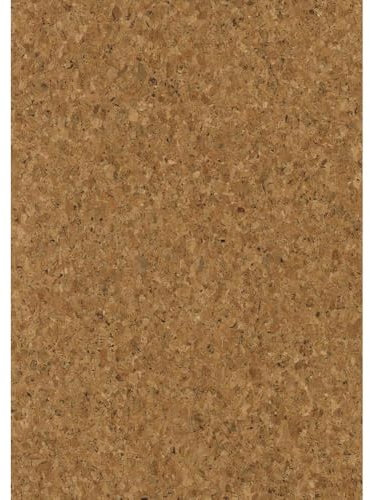 Rayher 63016000 Korkstoff, Granulat, Zuschnitt gerollt, 45 x 30 cm, Stärke 0,5 mm, vegane Lederalternative, zum Basteln, Nähen, Kleben, Schneiden, Stanzen, Bemalen, Beschriften