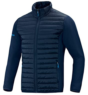 JAKO Herren Hybridjacke Premium, Marine, M