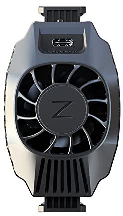 LAHappy Refroidisseur De Téléphone avec Chargement sans Fil, Refroidissement par Semi-conducteur, Ventilateur Portable Alimenté par USB, pour iPhone 12/11/X/8/8Plus