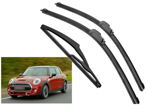 Car Front Rear Wiper Blades Brushes Cutter Accessories For MINI For Mini One Cooper S D Hatch F55 F56 2013-2019 Windshield Wiper