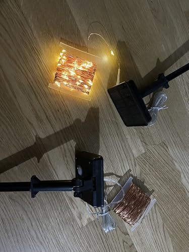 btfarm Solar Lichterkette Aussen, 2x15M 150 LED Solarlichterkette Außen Wetterfest 8 Modi IP65 Wasserdicht Kupferdraht Lichterkette Außen Solar Outdoor für Garten Terrasse Baum Hof Party (Blau)