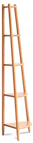 CYYHGD Supports de Plantes, Support de Fleurs Tout en Bois, Support de Pot de Fleur de Balcon en Bois de Cerisier, étagères Multicouches de Salon Minimaliste Moderne/Couleur Bois