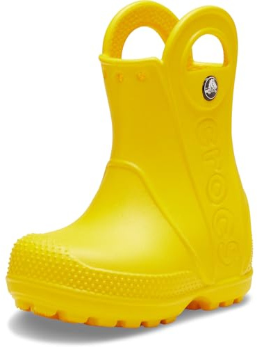 Crocs Unisex Kinder Handle It Rain Boot T Stiefel, Yellow, 27/28 EU