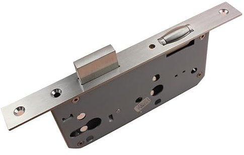 GFDSGRE Serrure Encastrable Corps de Serrure de Porte de sécurité d'entrée de sécurité de mortaise Porte d'entrée d'acier Inoxydable raccords de défense forts for la Chambre Serrure Porte Interieure