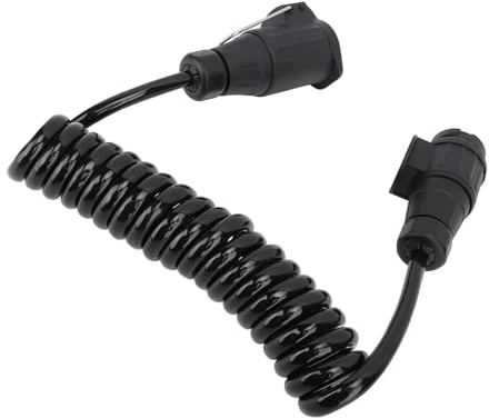 TIKATARER Adaptador de Luz del Remolque, Arnés de Cableado de Latón de Abdominales Adaptador de Enchufe de Remolque de Instalación Fácil para de