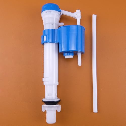 Toilet Fill Valve, 8-12 Inch Adjustable Anti-Backflow Design | 1/2 BSP Universal Toilet Cistern Flush System Replacement, Simple DIY Install