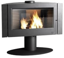Invicta Antaya - Estufa de hierro fundido (12 kW, combustión continua)
