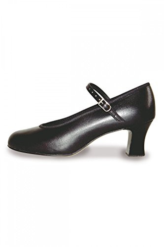 Roch Valley Women Gigi PU Stage Shoes - Black, Large
