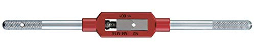 Tivoly 11100110020 Tourne à Gauche Corps et Manche en Acier N°2, pour Tarauds de M4-m14