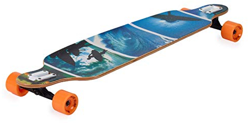 Sportbanditen Longboard Drop Shape Low Surf, 107 cm