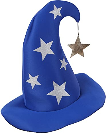 Wizard s with Stars Random Style & Theme Hats Caps & Headwear for Fancy Dress Costumes Accessory