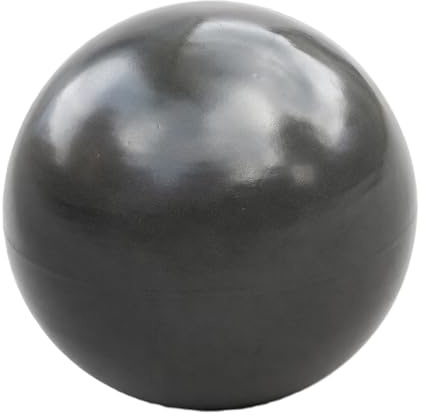Keramik Kugel 30 cm Gartenkugel Dekokugel Gartenfigur Dekoration aus frostfester, witterungsbeständiger, robuster Steinzeug-Keramik Outdoor (anthrazit)