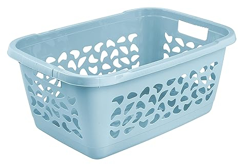 keeeper Panier à Linge, Design Ajouré, 52 L, Jost, Nordic Blue