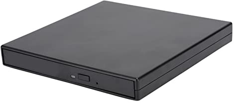 Lecteur de CD de DVD Externe, Graveur de CD USB2.0 Graveur de DVD-RW Portable Lecteur de CD Mince et Portable Lecteur Optique pour Ordinateur de Bureau pour Ordinateur Portable, Prise en Charge de Win