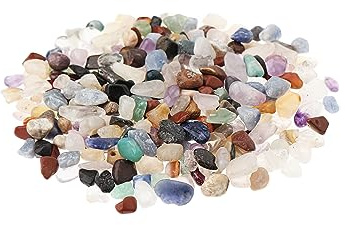NKlaus 100g Pietre burattate Naturali 5-10 mm Pietre curative Pietre preziose Pietre per Gioielli Decorazione 14690