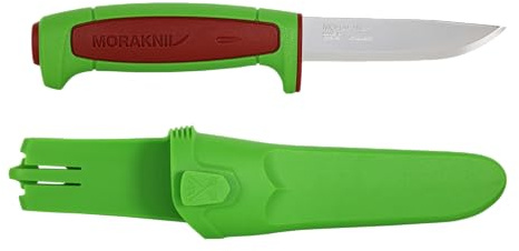 Morakniv® Craftline Basic 546 Fixed-Blade Knife with Stainless Steel Blade and Combi-Sheath Limited Edition