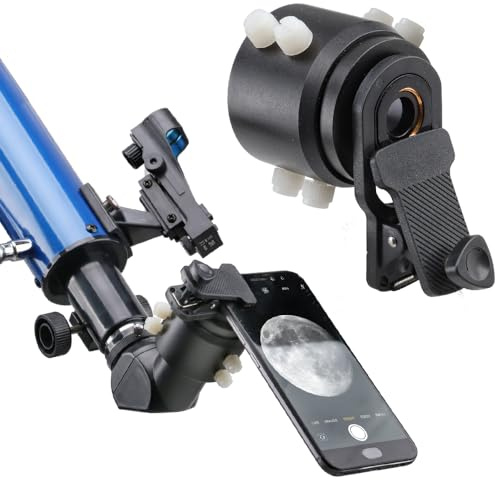 Starboosa Telescope Adapter - Camera Photo Adapter - for 1.25-inch Eyepieces, Compatible with Smartphones