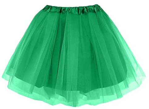 Damen Kurz Tüllrock Brautkleider 50er Rockabilly Tütü Tüllkleid Schwarzer Rock Knielang Kostüme Übergröße Halloween Bauchtanz Hüfttuch