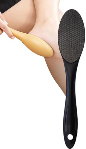 Removedor de callos de pies, escofina para pies | Herramienta para eliminar la piel muerta de los pies | Herramienta de de pies para pies portátil con mango ergonómico para pies agrietado