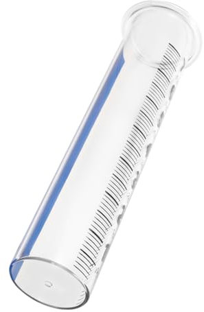 IMIKEYA Pluviomètre Transparent avec Échelle Outil De Mesure Pluie pour Pelouse Et Jardin Extérieur Tube De Mesure