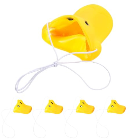 Vaguelly 5 máscaras de de pato: máscara de de pato, accesorio de simulación de disfraz de pato, máscara de animal para fiestas, cosplay, Halloween, mascaradas y eventos de disfraces.
