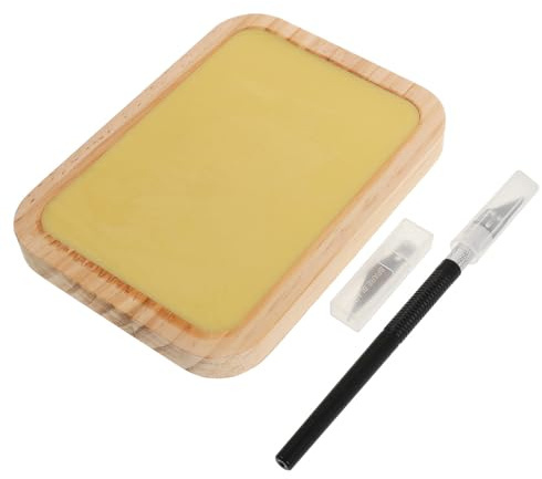 JOINPAYA Vassoio da Taglio per Artigianato Utensile da Taglio Utensile da Intaglio Fai da Te Vassoio da Intaglio Cinese Tavola per Incisione