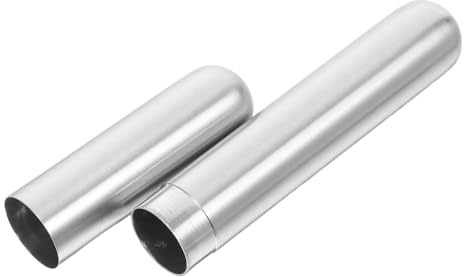 IWOWHERO Tubo Portasigari in Acciaio Inox per Sigari Custodia Ermetica Portatile da Viaggio Contenitore Sigillato per Conservazione Sigari Accessori per Fumatori