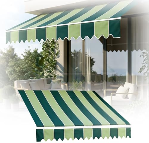 Tessuto Di Ricambio Per Tende Da Sole Da Giardino Esterno 2.5x2m 4.5x2m 3x2.5m 7x3.5m Tettoia Di Ricambio Retrattile Copertura Tendone Parasole In Tela (senza Telaio)(1.5x2.0m)