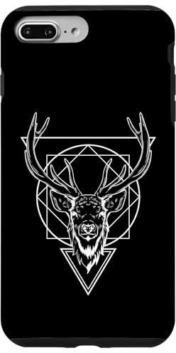 Chasseur de cerf avec Bois Coque pour iPhone 7 Plus/8 Plus