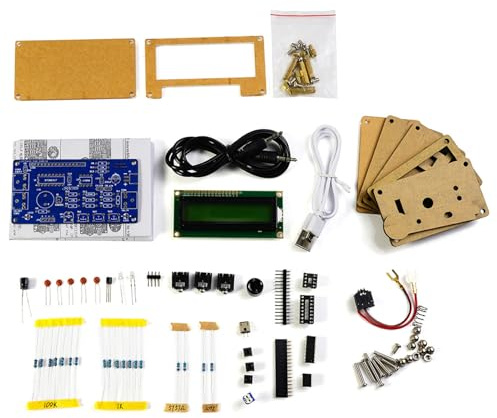 Entrenador de código Morse, Kit de práctica de Soldadura, Proyecto electrónico de Bricolaje con decodificador Ajustable y Control de Sonido para Principiantes y aficionadosMáquina de código MorseKit