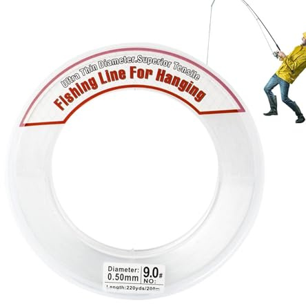 Transparent Fiskelina 200 Meter Osynlig Nylontråd För Flytande Ballonger | Monofilament Fiskelina I Nylon För , Lägenhet, Skola, Studentrum, Ballonggirlander, Pyssel Och Bildupphängning