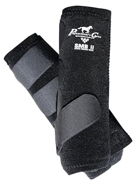 Professional's Choice Equine SMBII Sport-Medizinstiefel, paarweise, Schwarz, Größe S