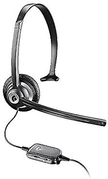 M214C Over-the-Head Mobile/Cordless Phone Headset w/Noise Canceling Mic, Sold as One Each