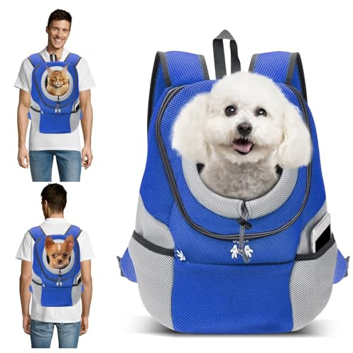 PETCUTE Rucksack für Haustier haustiertragetasche Rucksack Haustier Tasche für Hunde Airline Genehmigt